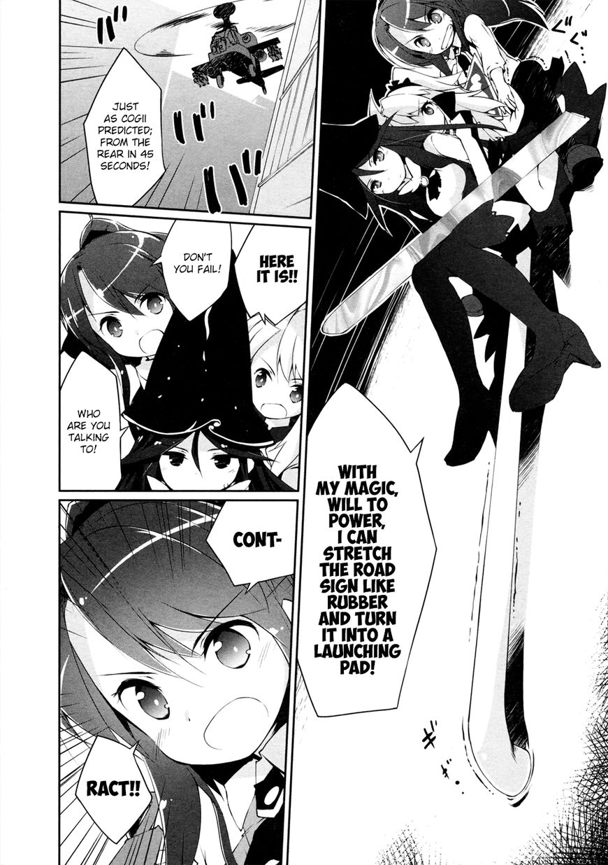 Mahou Shoujo Kokone wa Kakukatariki Chapter 8 page 22 - Chapter 8 : The Mahou Shoujo, screamed in joy.
