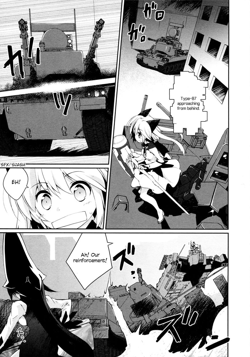 Mahou Shoujo Kokone wa Kakukatariki Chapter 8 page 5 - Chapter 8 : The Mahou Shoujo, screamed in joy.