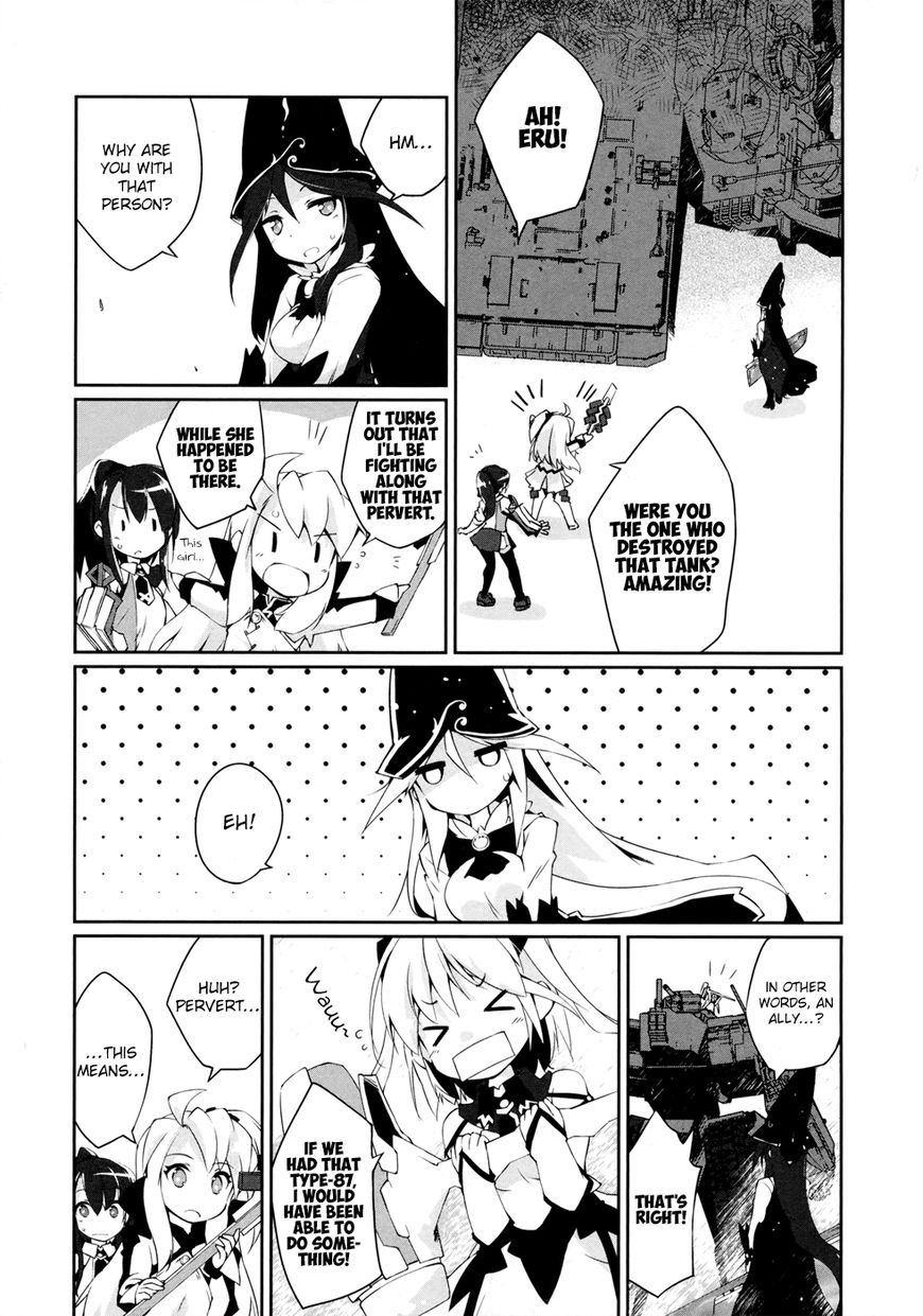 Mahou Shoujo Kokone wa Kakukatariki Chapter 8 page 7 - Chapter 8 : The Mahou Shoujo, screamed in joy.