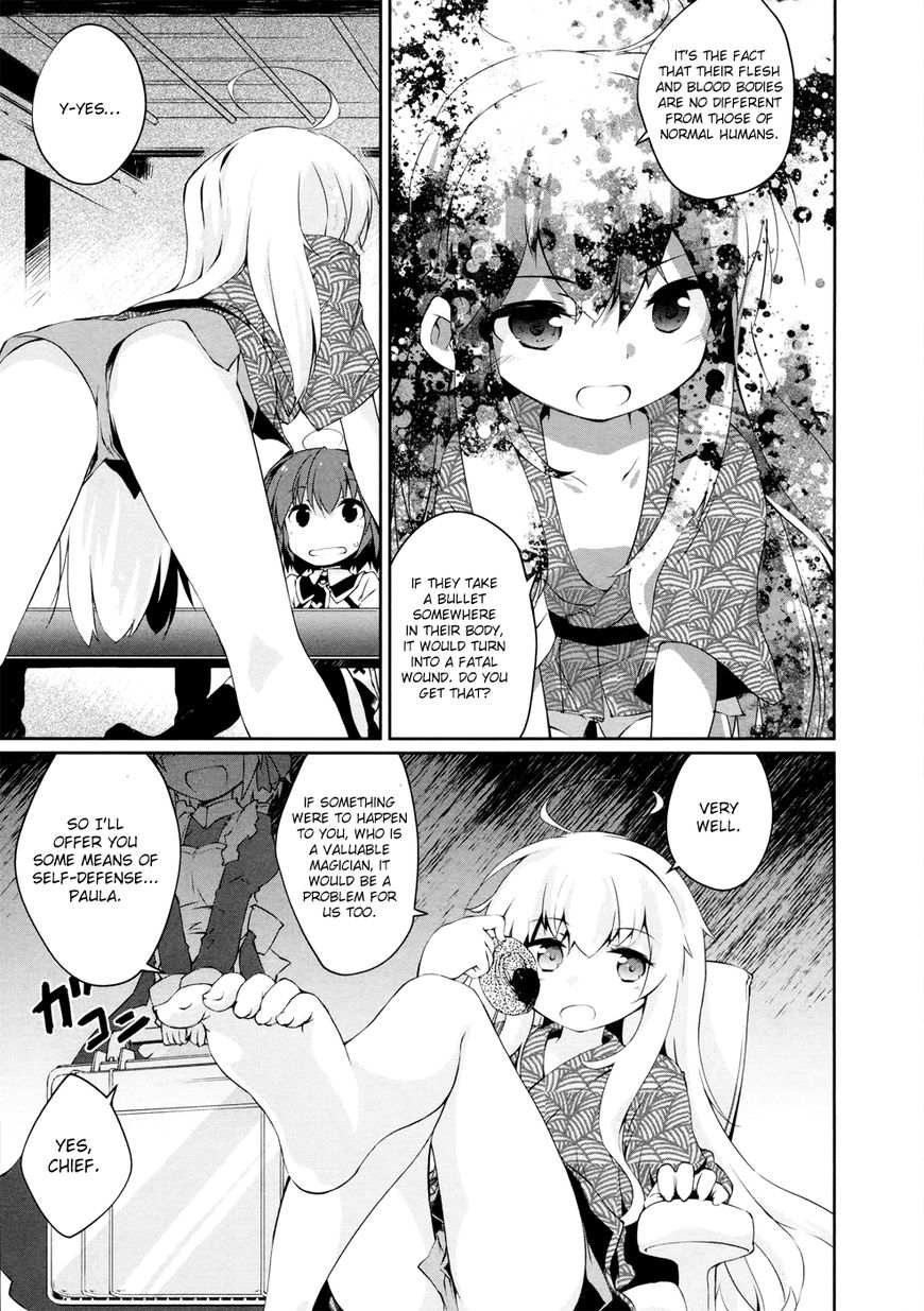 Mahou Shoujo Kokone wa Kakukatariki Chapter 9.5 page 11 - Chapter 9.5 : The Mahou Shoujo, came for a visit