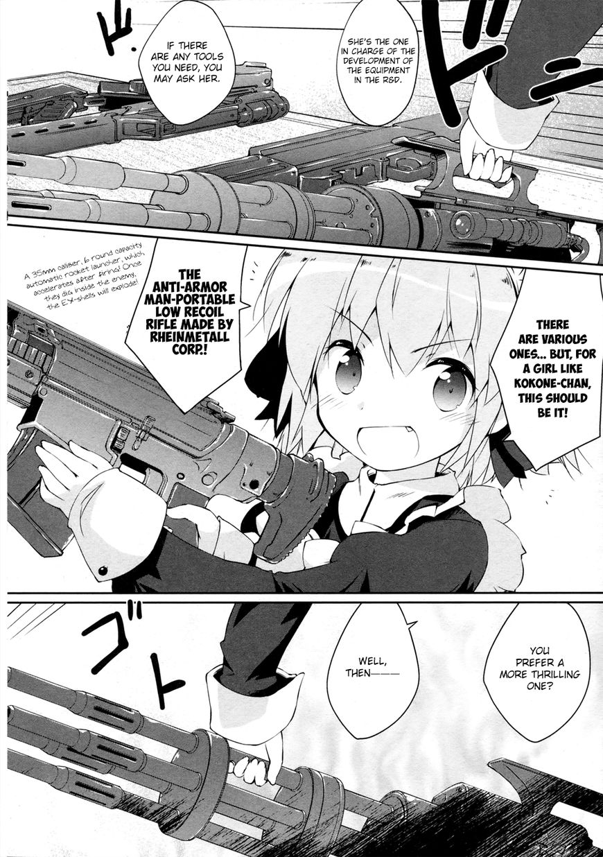 Mahou Shoujo Kokone wa Kakukatariki Chapter 9.5 page 12 - Chapter 9.5 : The Mahou Shoujo, came for a visit