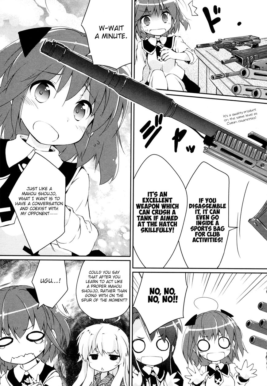 Mahou Shoujo Kokone wa Kakukatariki Chapter 9.5 page 13 - Chapter 9.5 : The Mahou Shoujo, came for a visit