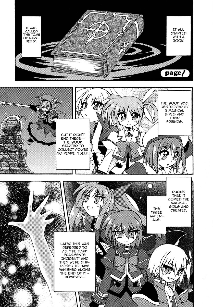 Mahou Shoujo Lyrical Nanoha A's Portable - The Gears of Destiny - Material Musume. Chapter 1 page 1 - Chapter 1