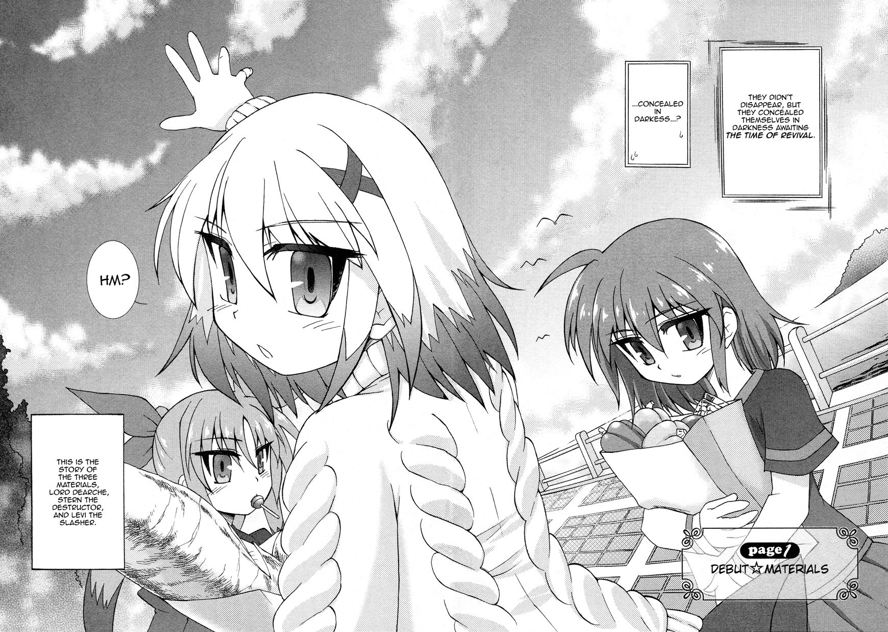Mahou Shoujo Lyrical Nanoha A's Portable - The Gears of Destiny - Material Musume. Chapter 1 page 2 - Chapter 1