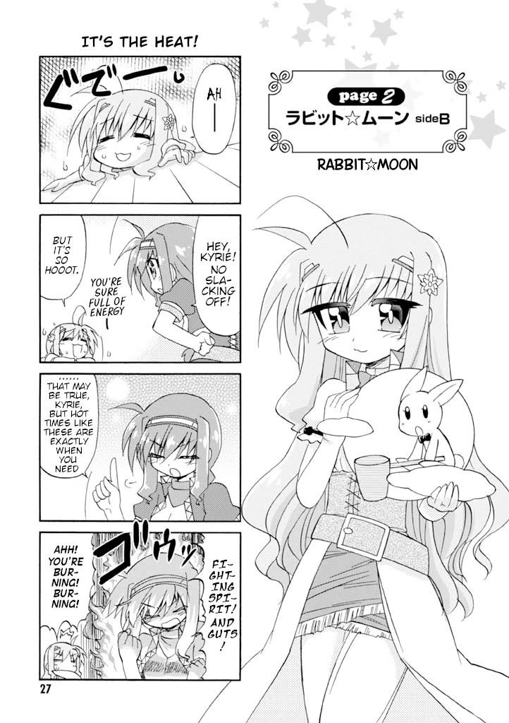 Mahou Shoujo Lyrical Nanoha A's Portable - The Gears of Destiny - Material Musume. Chapter 10 page 11 - Chapter 10: Rabbit✰Moon