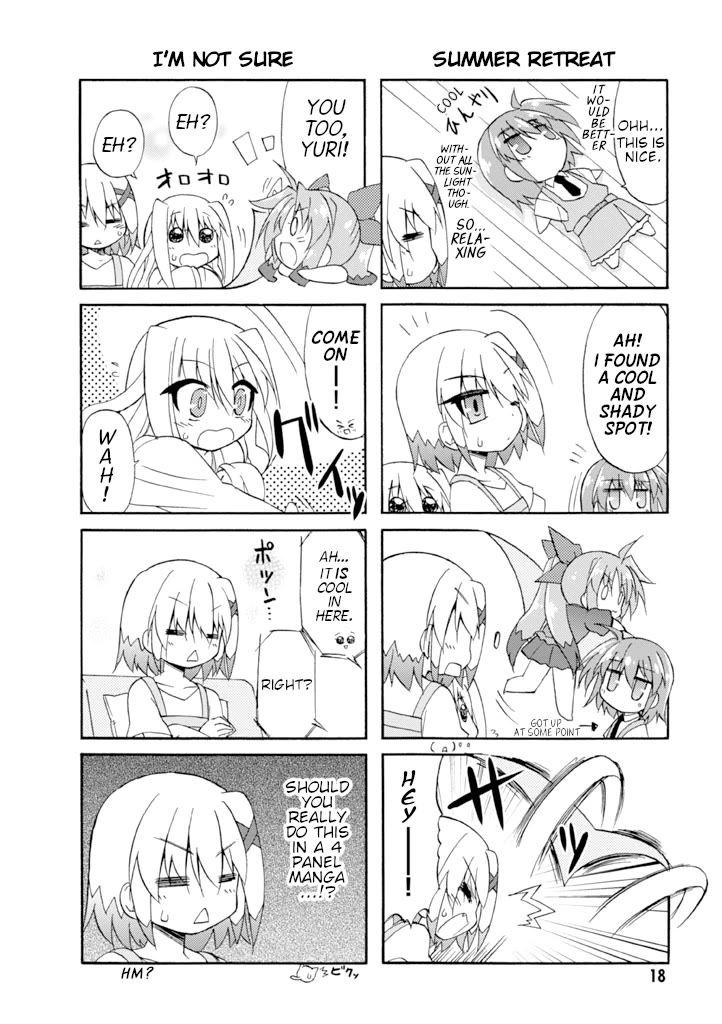 Mahou Shoujo Lyrical Nanoha A's Portable - The Gears of Destiny - Material Musume. Chapter 10 page 2 - Chapter 10: Rabbit✰Moon