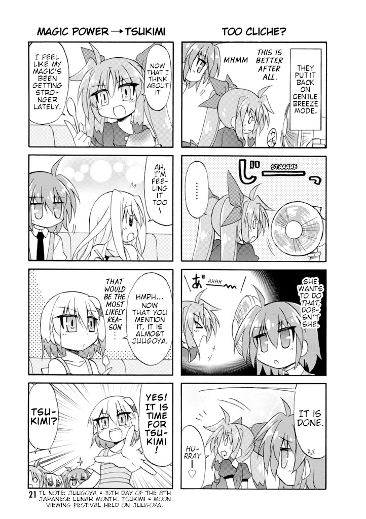 Mahou Shoujo Lyrical Nanoha A's Portable - The Gears of Destiny - Material Musume. Chapter 10 page 5 - Chapter 10: Rabbit✰Moon