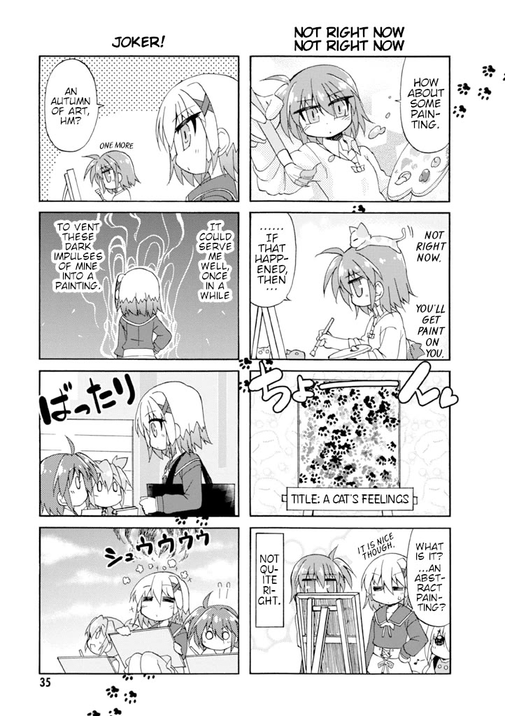 Mahou Shoujo Lyrical Nanoha A's Portable - The Gears of Destiny - Material Musume. Chapter 11 page 3 - Chapter 11: Autumn✰Days