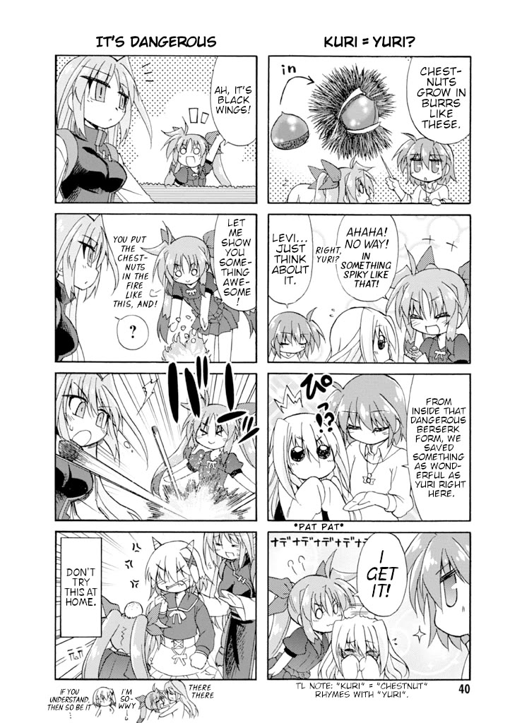 Mahou Shoujo Lyrical Nanoha A's Portable - The Gears of Destiny - Material Musume. Chapter 11 page 8 - Chapter 11: Autumn✰Days