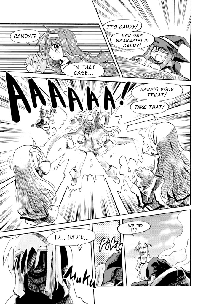 Mahou Shoujo Lyrical Nanoha A's Portable - The Gears of Destiny - Material Musume. Chapter 12 page 13 - Chapter 12: Lyrical✰Halloween
