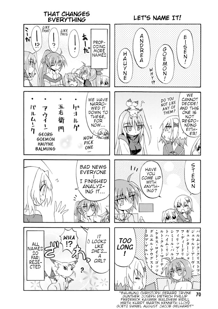 Mahou Shoujo Lyrical Nanoha A's Portable - The Gears of Destiny - Material Musume. Chapter 13 page 6 - Chapter 13: Amazing✰Family Visitor