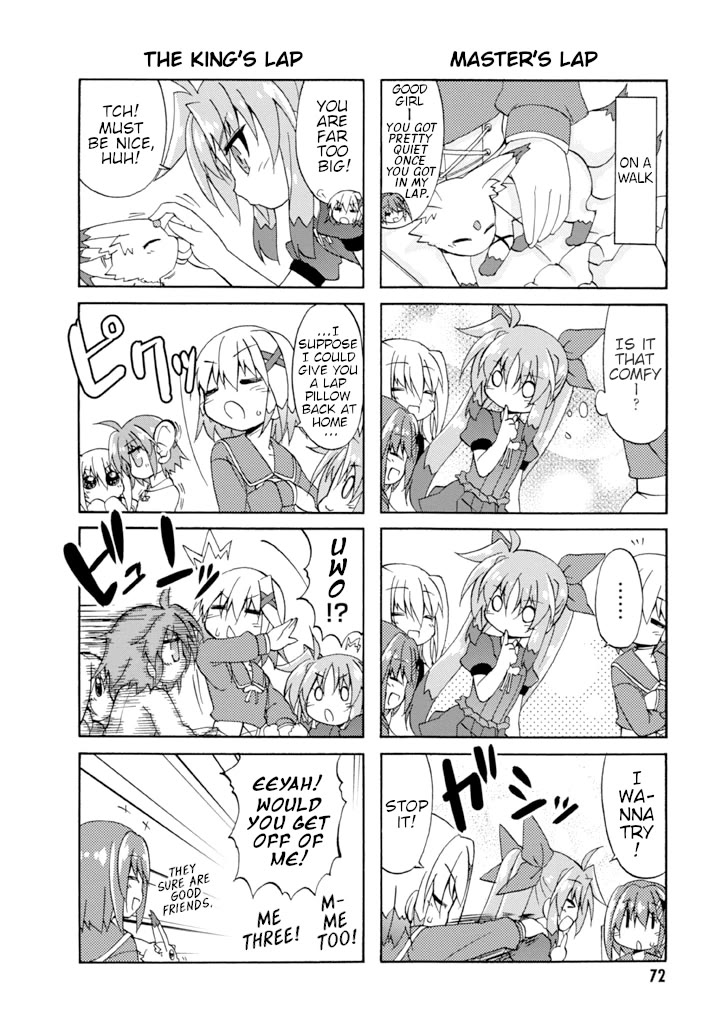 Mahou Shoujo Lyrical Nanoha A's Portable - The Gears of Destiny - Material Musume. Chapter 13 page 8 - Chapter 13: Amazing✰Family Visitor