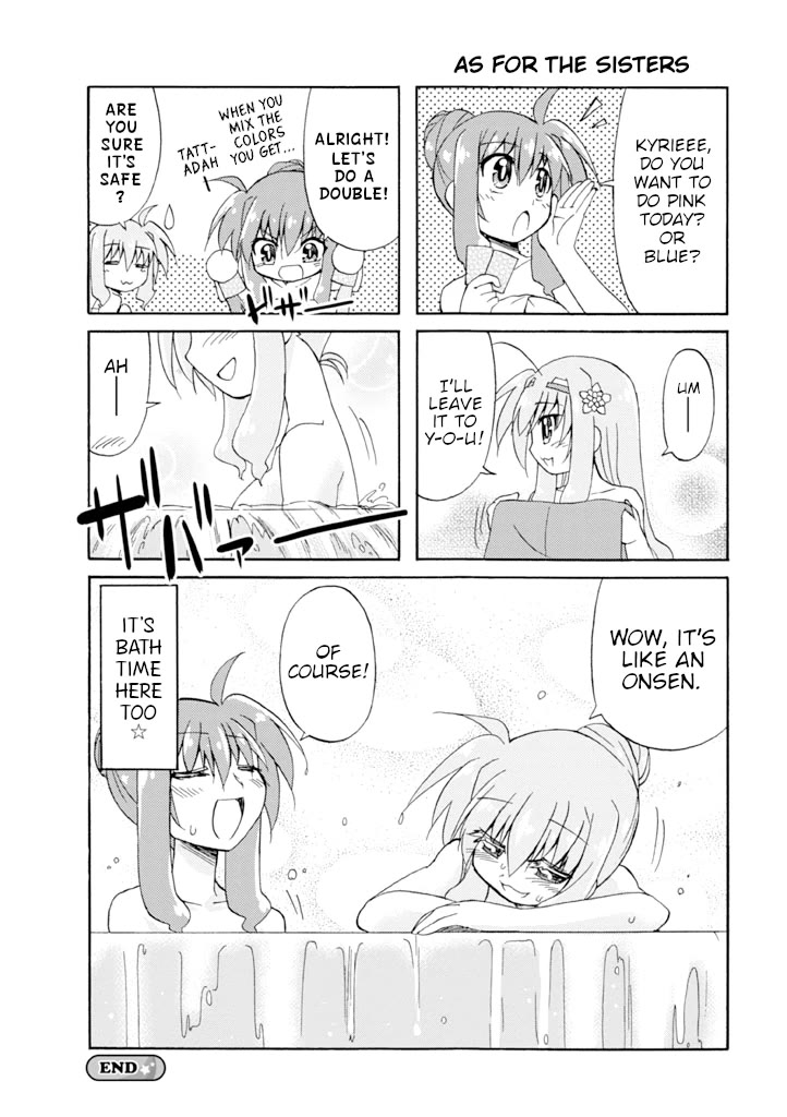Mahou Shoujo Lyrical Nanoha A's Portable - The Gears of Destiny - Material Musume. Chapter 15 page 14 - Chapter 15: Hotspring✰Trip