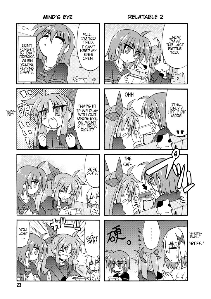 Mahou Shoujo Lyrical Nanoha A's Portable - The Gears of Destiny - Material Musume. Chapter 2 page 10 - Chapter 2: Favorite✰GOD