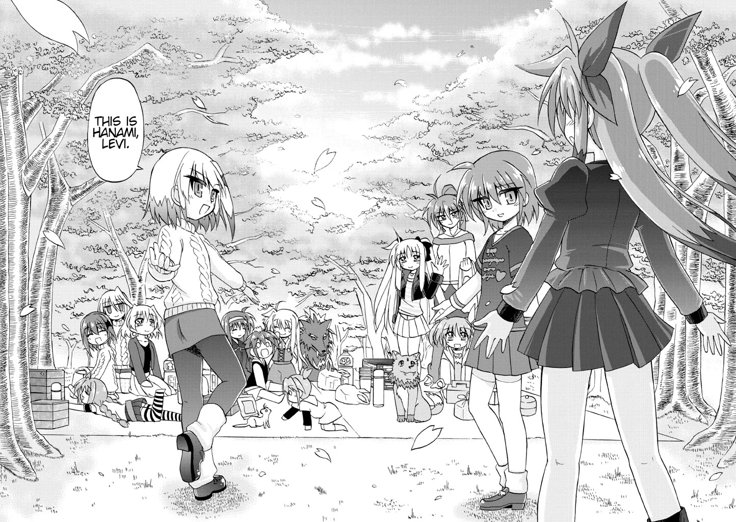 Mahou Shoujo Lyrical Nanoha A's Portable - The Gears of Destiny - Material Musume. Chapter 5 page 6 - Chapter 5: Newcomer✰Blossom
