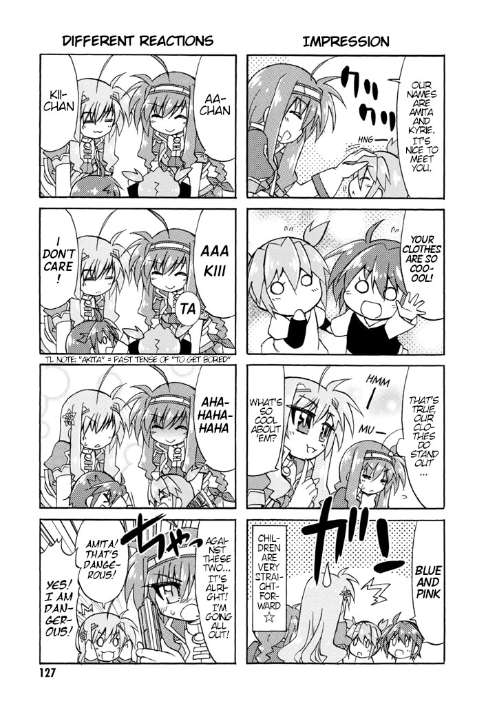 Mahou Shoujo Lyrical Nanoha A's Portable - The Gears of Destiny - Material Musume. Chapter 8.1 page 3 - Chapter 8.1: Extra page 1 - June✰Rain Side B