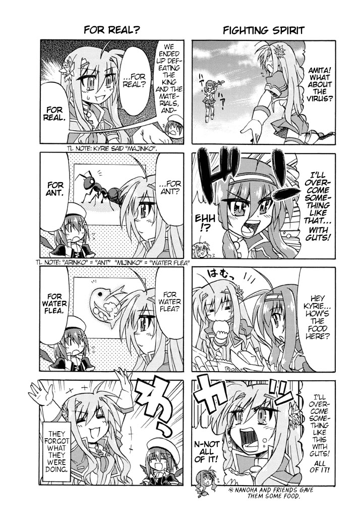Mahou Shoujo Lyrical Nanoha A's Portable - The Gears of Destiny - Material Musume. Chapter 8.2 page 3 - Chapter 8.2: Extra - GOD Musume