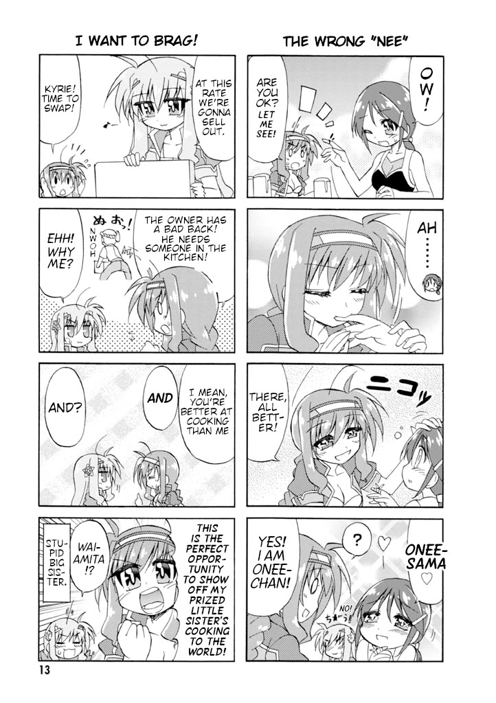 Mahou Shoujo Lyrical Nanoha A's Portable - The Gears of Destiny - Material Musume. Chapter 9 page 14 - Chapter 9: Marine✰Vacation