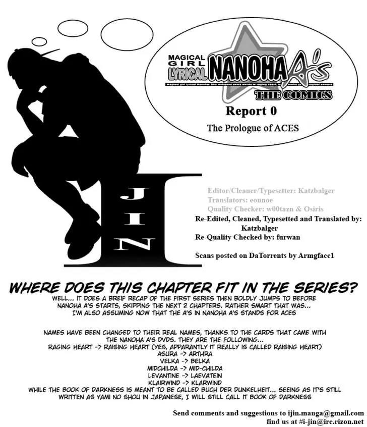 Mahou Shoujo Lyrical Nanoha A's Chapter 1.1 page 1 - Chapter 1.1
