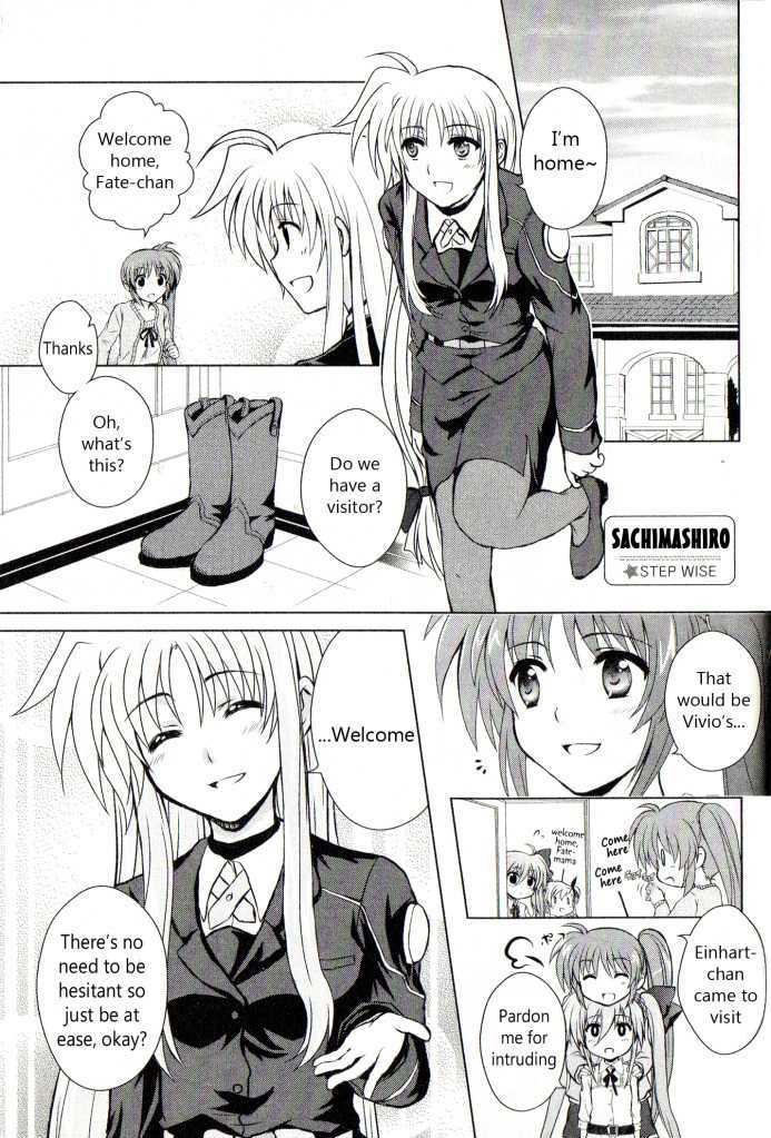 Mahou Shoujo Lyrical Nanoha: Comic a la carte Chapter 2.1 page 2 - Vol.2 Chapter 1 : Step Wise
