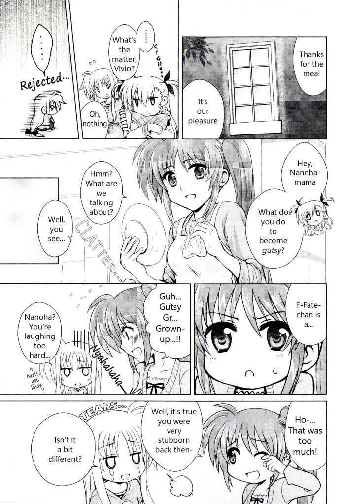 Mahou Shoujo Lyrical Nanoha: Comic a la carte Chapter 2.1 page 4 - Vol.2 Chapter 1 : Step Wise