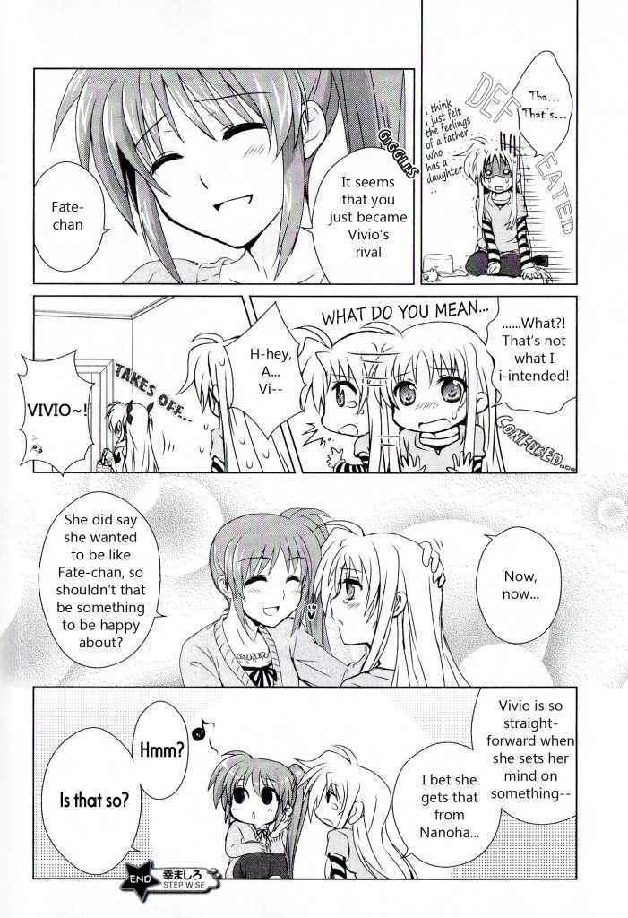 Mahou Shoujo Lyrical Nanoha: Comic a la carte Chapter 2.1 page 7 - Vol.2 Chapter 1 : Step Wise