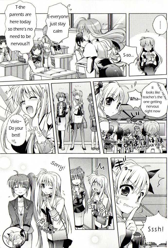 Mahou Shoujo Lyrical Nanoha: Comic a la carte Chapter 2.2 page 4 - Vol.2 Chapter 2 : Retrospect