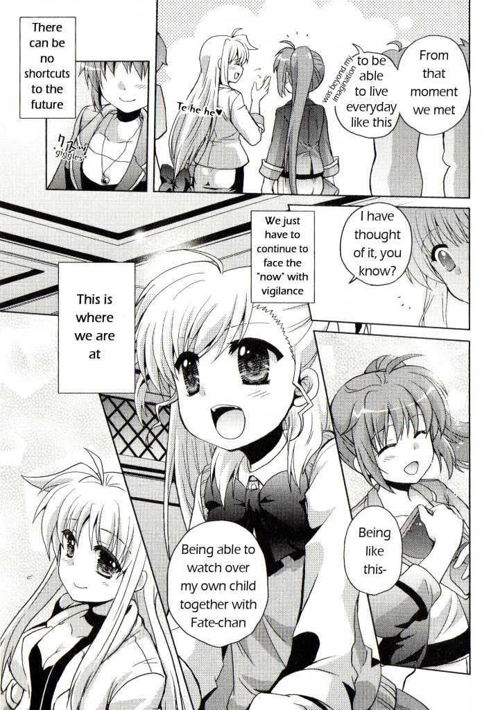 Mahou Shoujo Lyrical Nanoha: Comic a la carte Chapter 2.2 page 8 - Vol.2 Chapter 2 : Retrospect