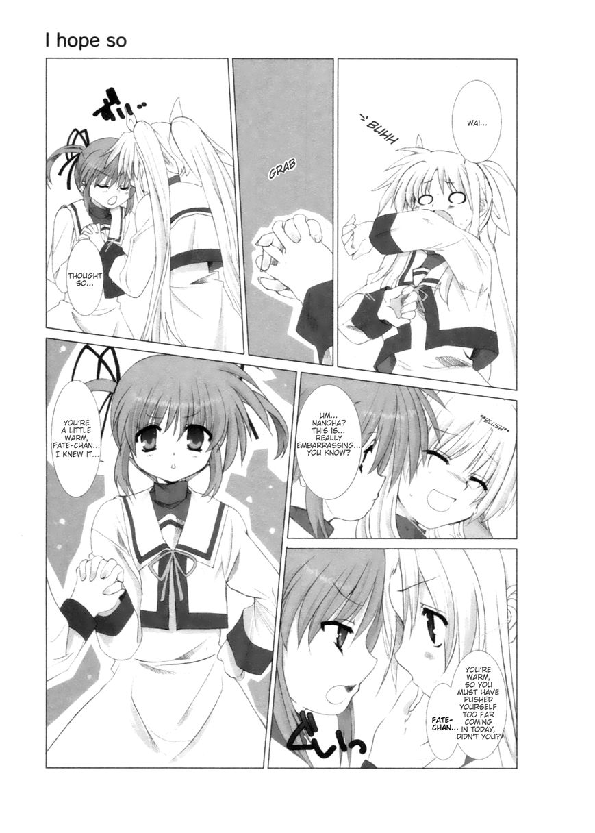 Mahou Shoujo Lyrical Nanoha - Comic Anthology Chapter 10 page 3 - Chapter 10 : I Hope So