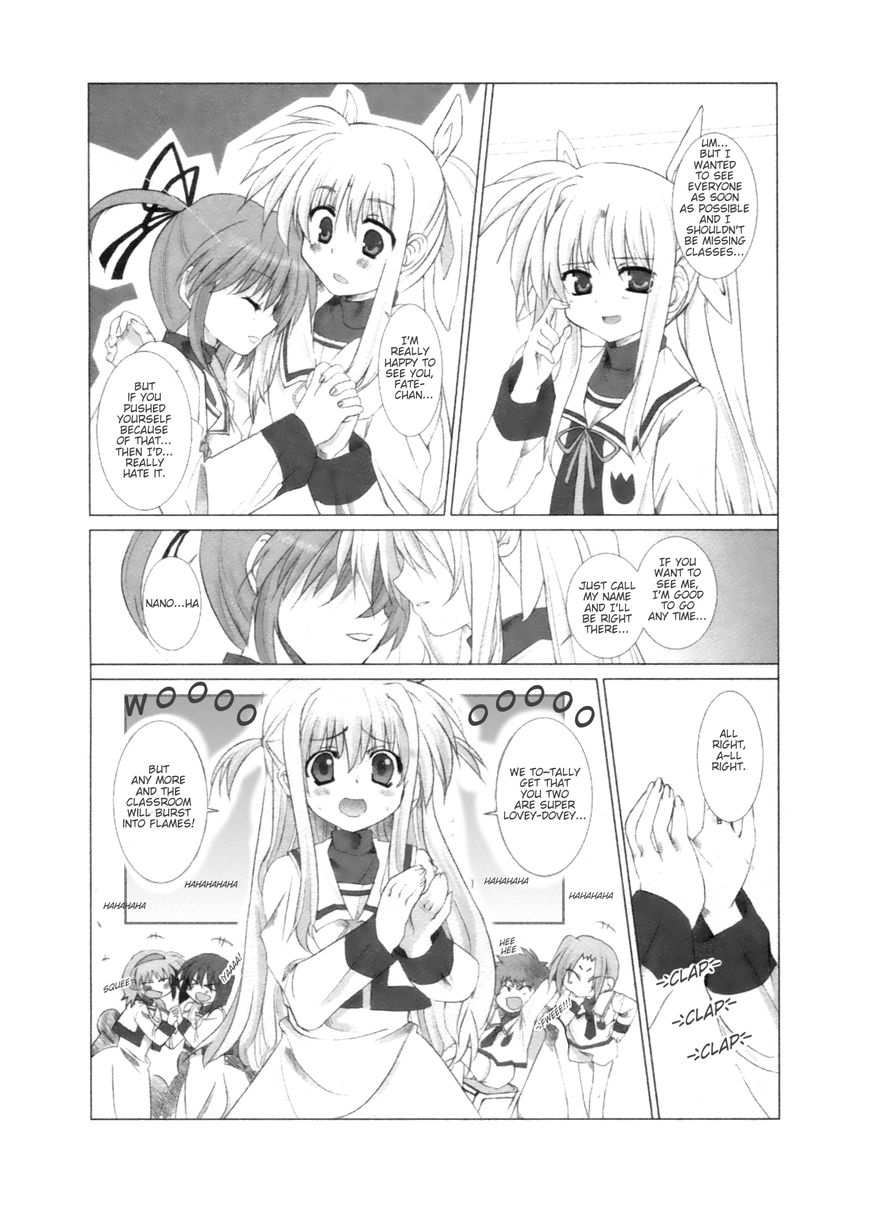Mahou Shoujo Lyrical Nanoha - Comic Anthology Chapter 10 page 4 - Chapter 10 : I Hope So