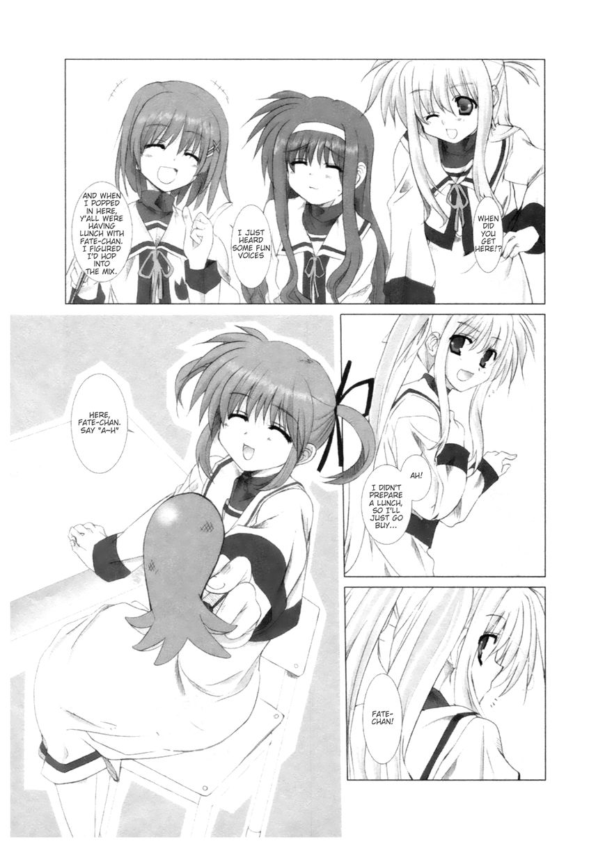 Mahou Shoujo Lyrical Nanoha - Comic Anthology Chapter 10 page 6 - Chapter 10 : I Hope So
