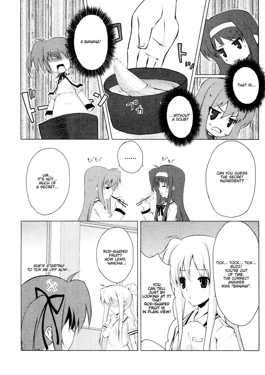 Mahou Shoujo Lyrical Nanoha - Comic Anthology Chapter 12 page 4 - Chapter 12 : Meal Time Mage Fate-chan