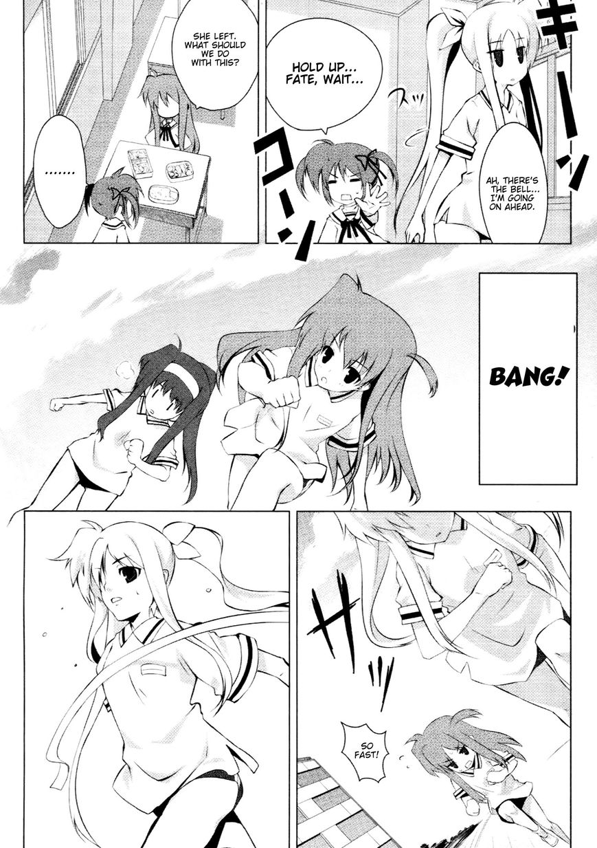 Mahou Shoujo Lyrical Nanoha - Comic Anthology Chapter 12 page 6 - Chapter 12 : Meal Time Mage Fate-chan