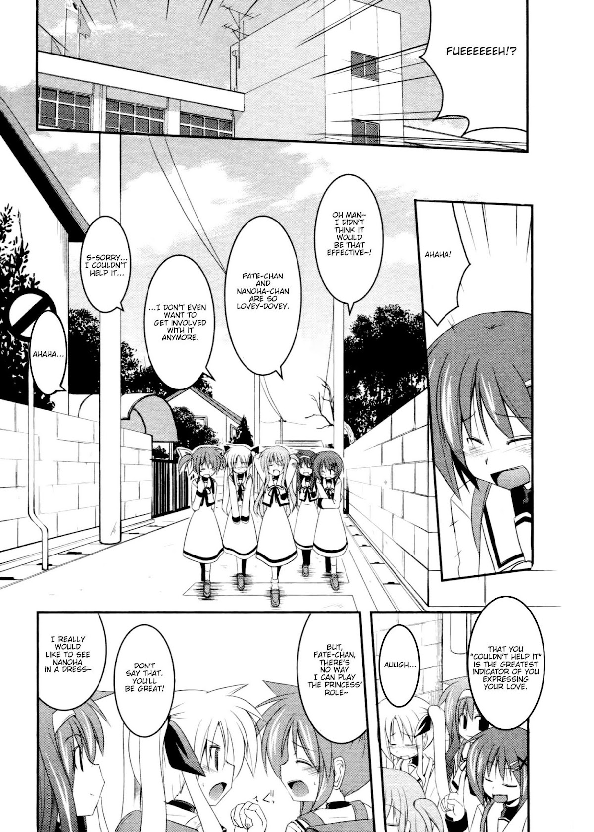 Mahou Shoujo Lyrical Nanoha - Comic Anthology Chapter 14 page 3 - Chapter 14 : Gift of the Cultural Festival