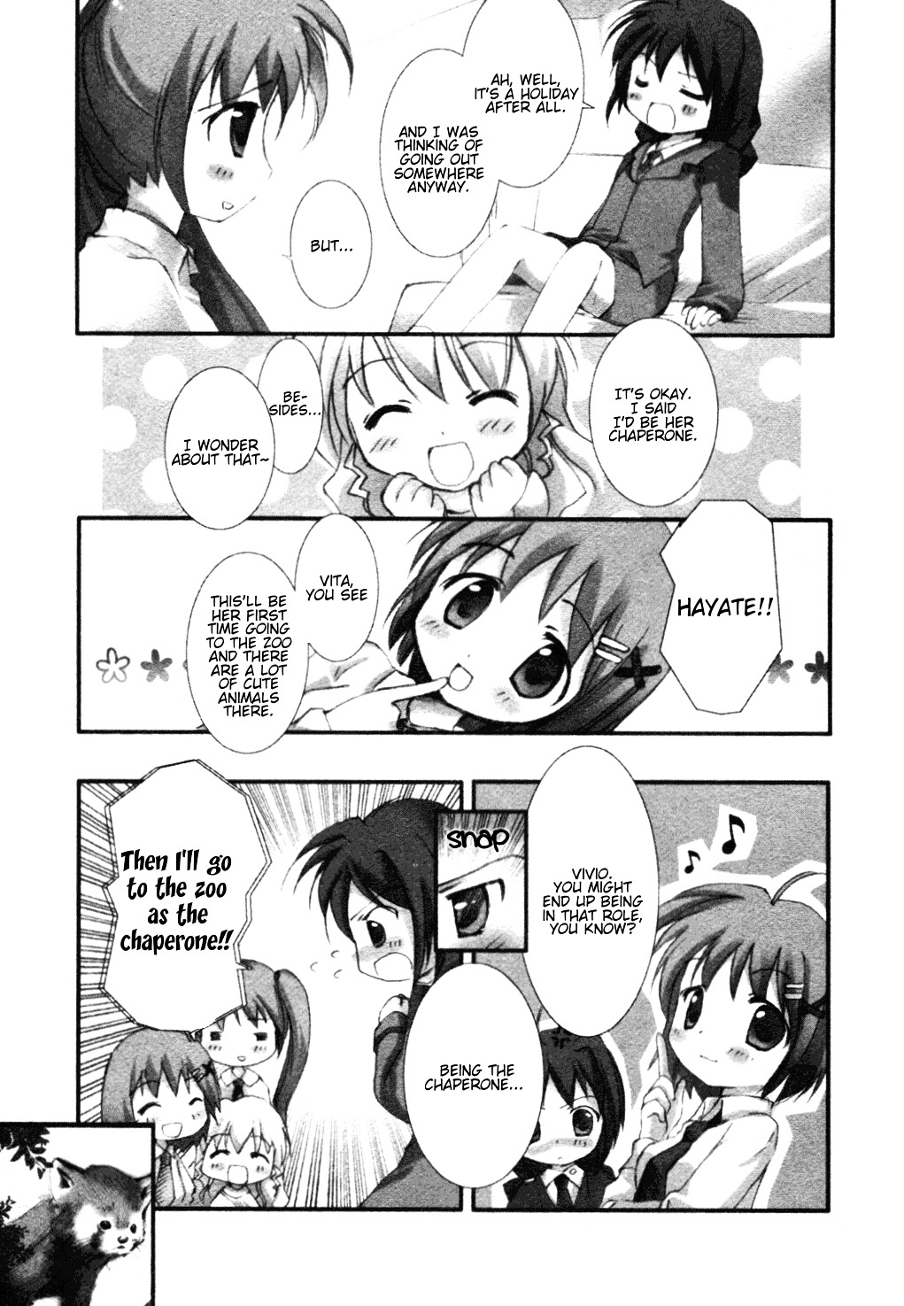 Mahou Shoujo Lyrical Nanoha - Comic Anthology Chapter 4 page 3 - Chapter 4 : Vita and Vivio's Friendly Zoo