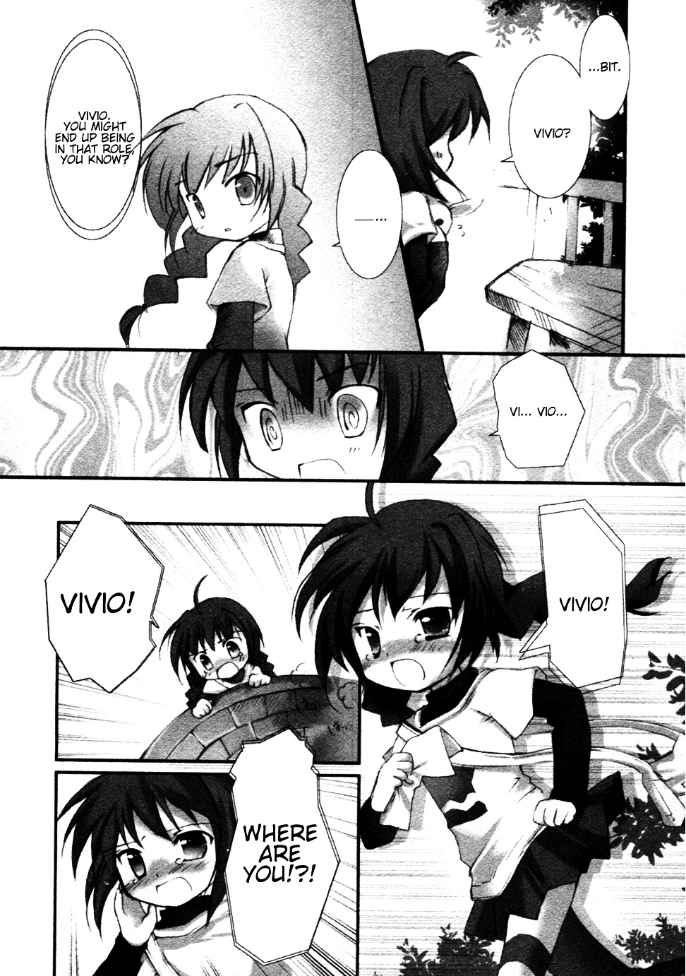 Mahou Shoujo Lyrical Nanoha - Comic Anthology Chapter 4 page 6 - Chapter 4 : Vita and Vivio's Friendly Zoo