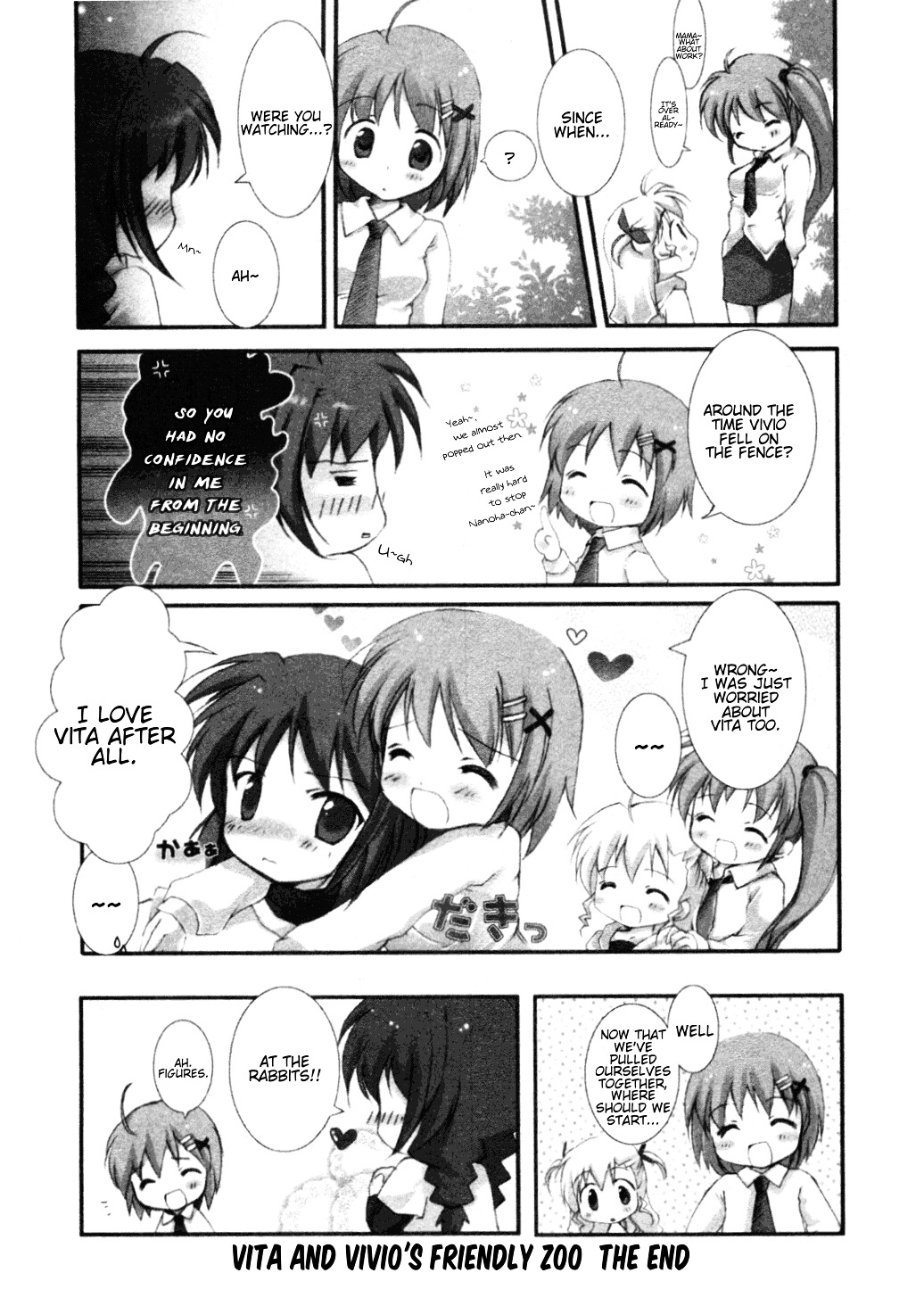 Mahou Shoujo Lyrical Nanoha - Comic Anthology Chapter 4 page 8 - Chapter 4 : Vita and Vivio's Friendly Zoo