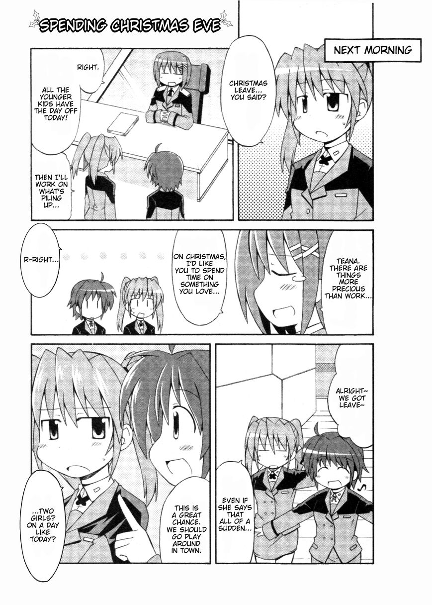 Mahou Shoujo Lyrical Nanoha - Comic Anthology Chapter 5 page 3 - Chapter 5 : Spending Christmas Eve