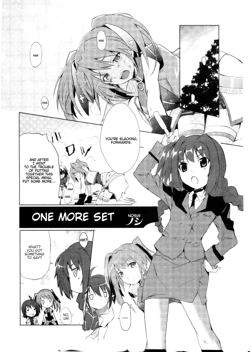 Mahou Shoujo Lyrical Nanoha - Comic Anthology Chapter 6 page 1 - Chapter 6 : One More Set