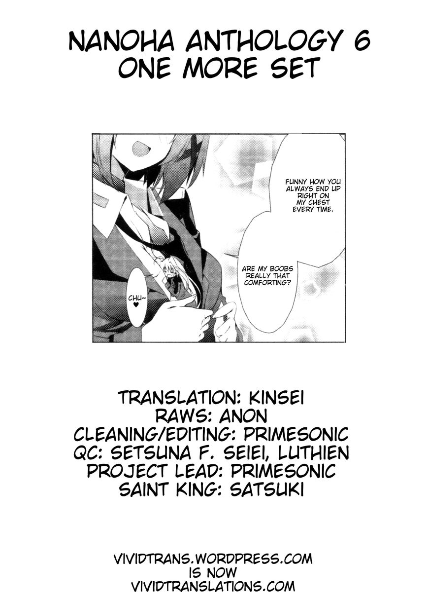 Mahou Shoujo Lyrical Nanoha - Comic Anthology Chapter 6 page 9 - Chapter 6 : One More Set