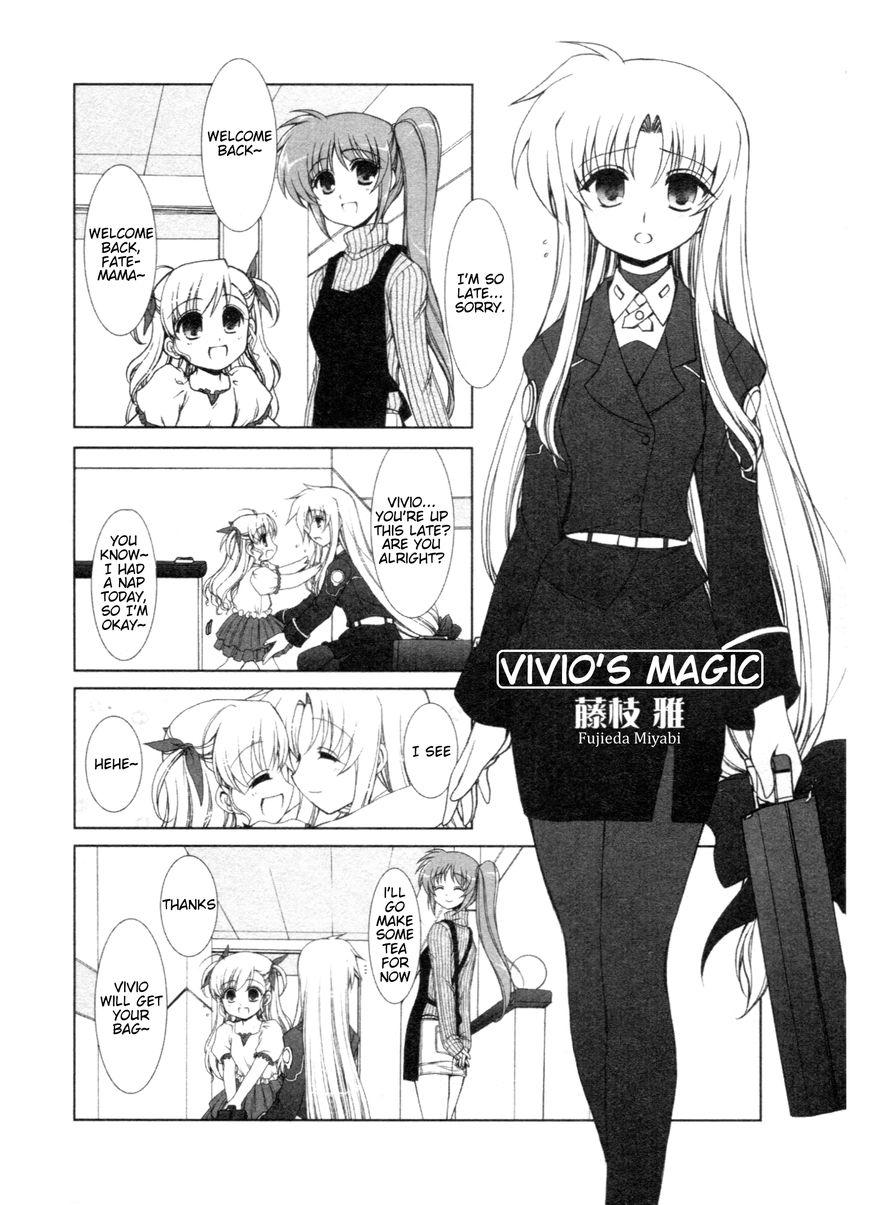 Mahou Shoujo Lyrical Nanoha - Comic Anthology Chapter 7 page 1 - Chapter 7 : Vivioâ€™s Magic