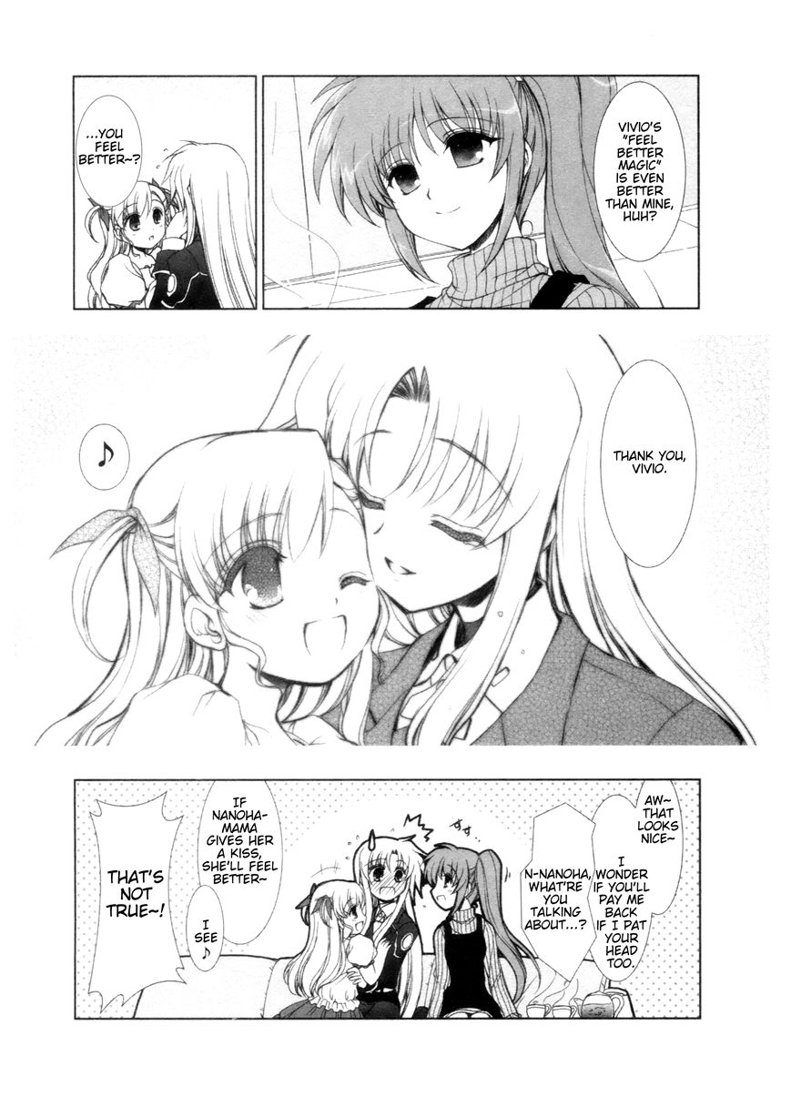 Mahou Shoujo Lyrical Nanoha - Comic Anthology Chapter 7 page 4 - Chapter 7 : Vivioâ€™s Magic