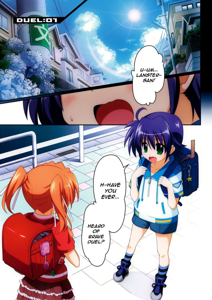 Mahou Shoujo Lyrical Nanoha Innocents Chapter 1 page 3 - Chapter 1 : Duel 01: Start up New Stars