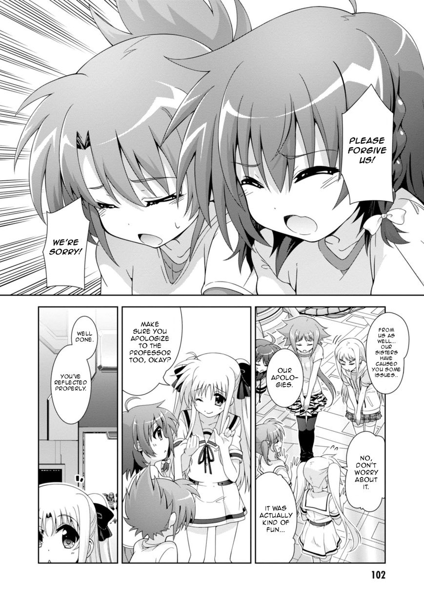 Mahou Shoujo Lyrical Nanoha Innocents Chapter 10 page 12 - Chapter 10 : Duel 10: Doctor's Doctrine