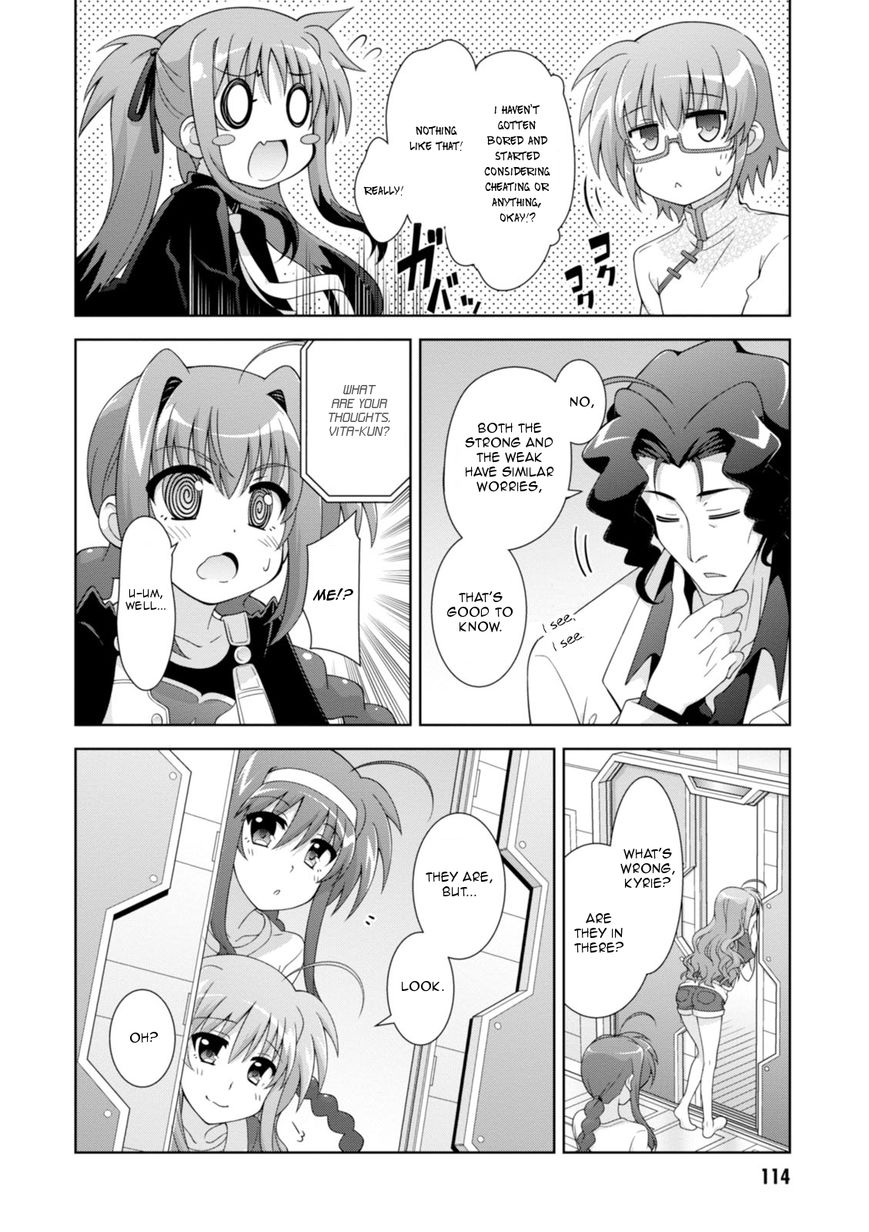 Mahou Shoujo Lyrical Nanoha Innocents Chapter 10 page 24 - Chapter 10 : Duel 10: Doctor's Doctrine