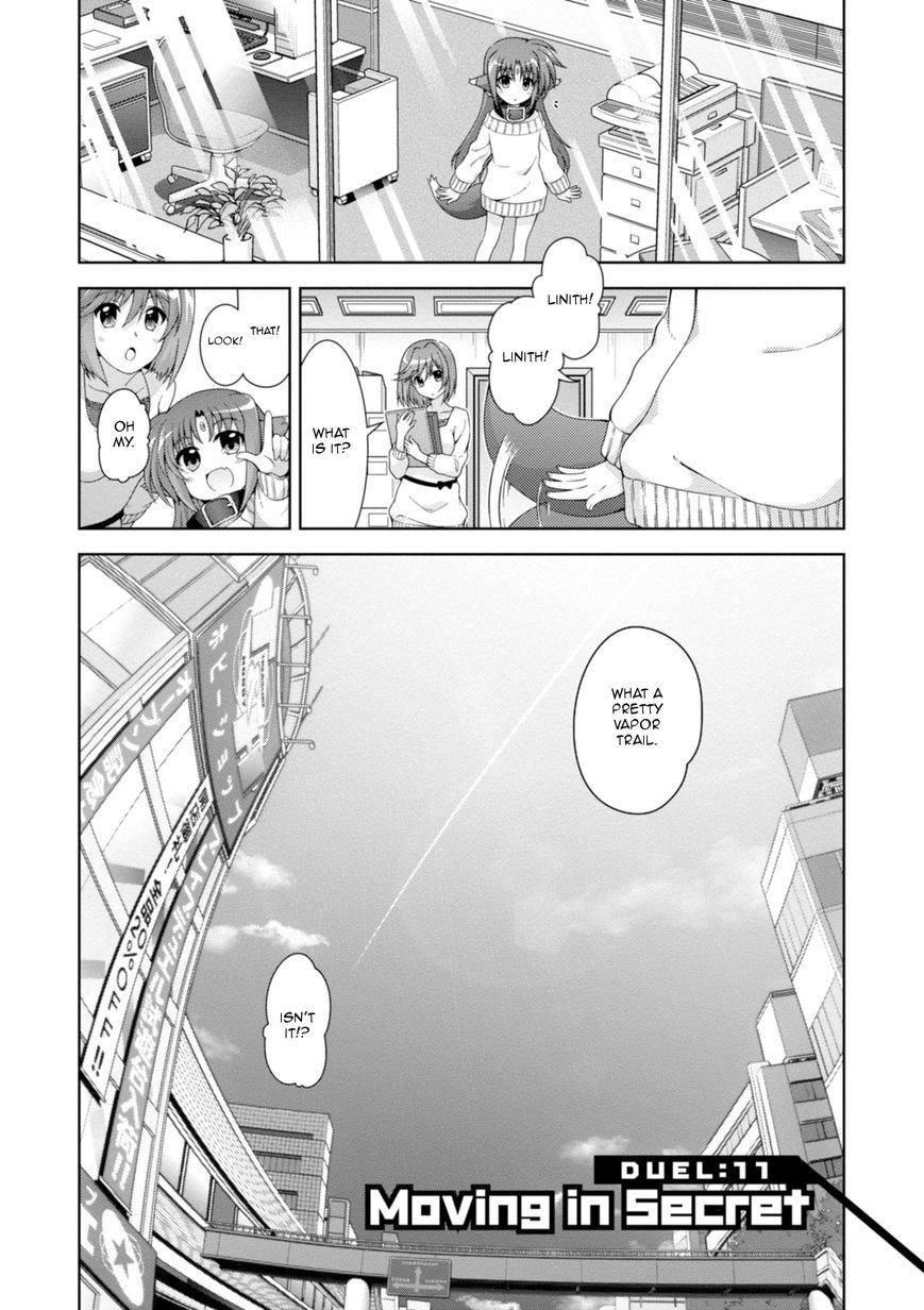 Mahou Shoujo Lyrical Nanoha Innocents Chapter 11 page 1 - Chapter 11 : Duel 11: Move in Secret