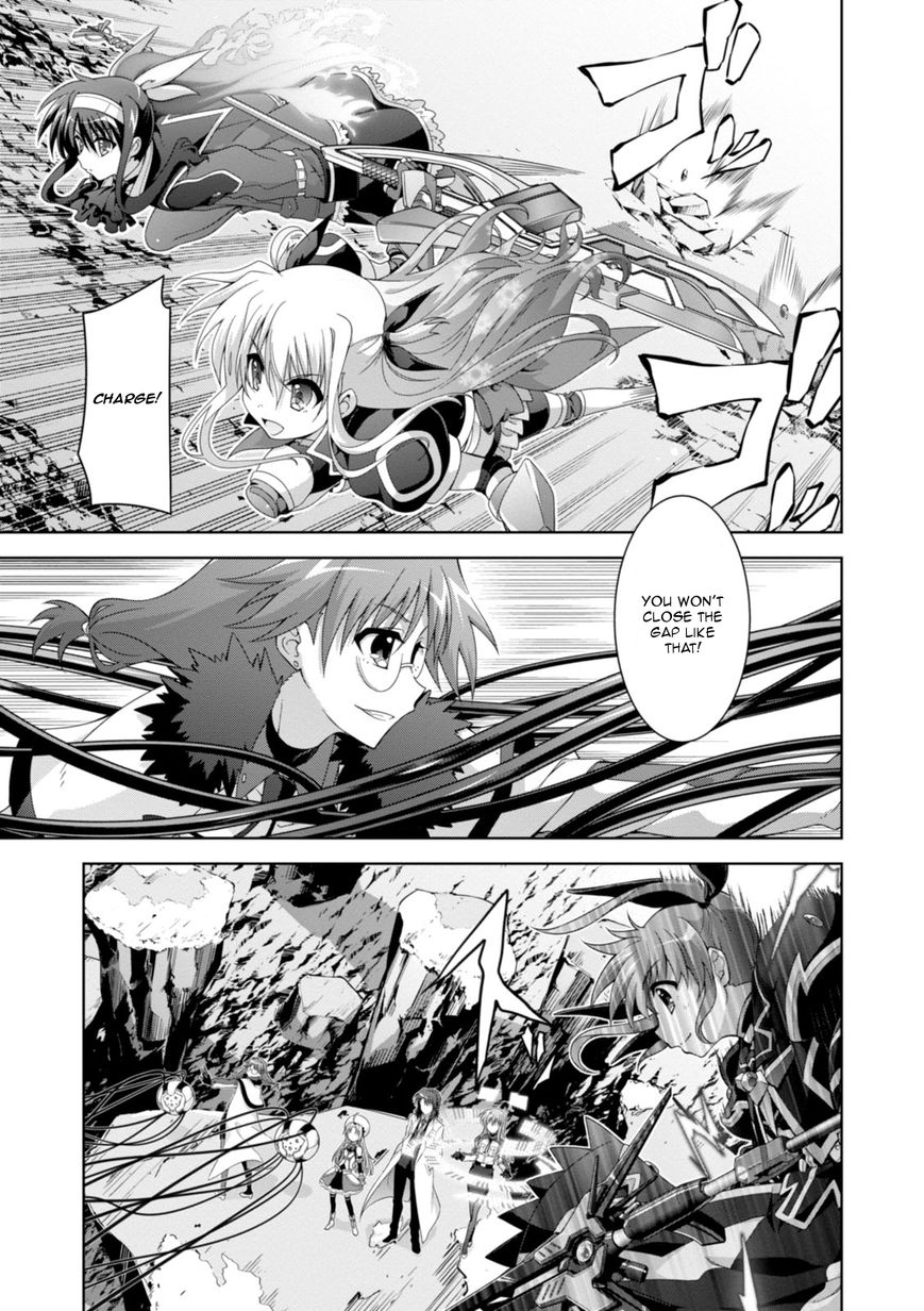 Mahou Shoujo Lyrical Nanoha Innocents Chapter 11 page 21 - Chapter 11 : Duel 11: Move in Secret