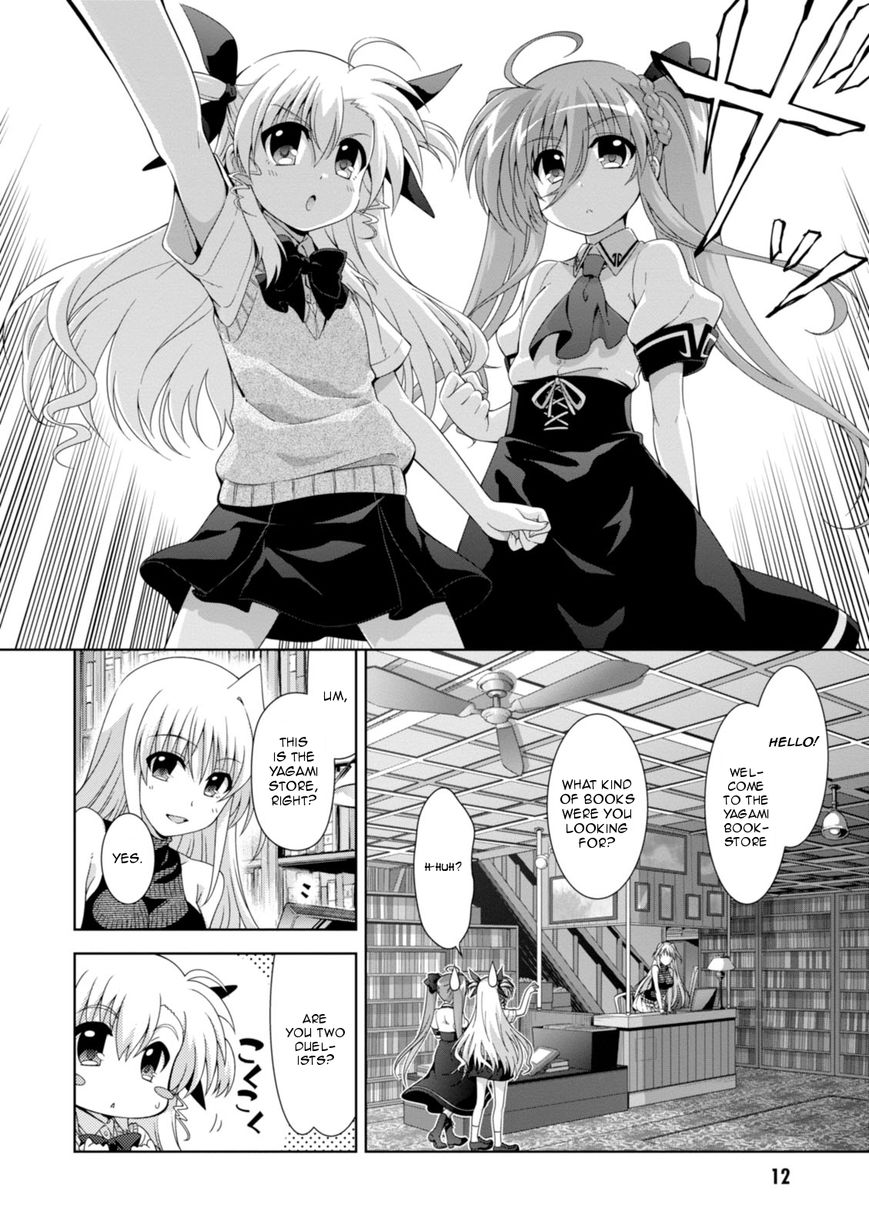 Mahou Shoujo Lyrical Nanoha Innocents Chapter 12 page 14 - Chapter 12 : Duel 12: New Warrior has Entered the Ring!
