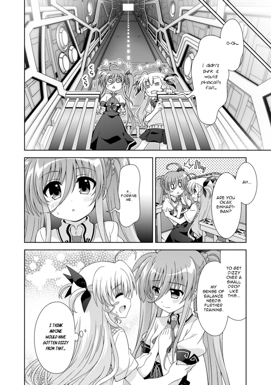 Mahou Shoujo Lyrical Nanoha Innocents Chapter 12 page 16 - Chapter 12 : Duel 12: New Warrior has Entered the Ring!