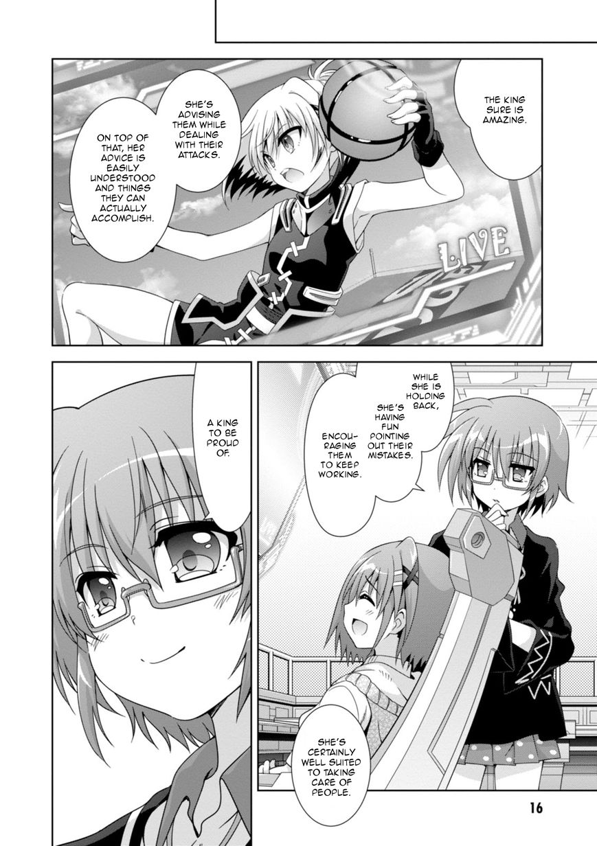 Mahou Shoujo Lyrical Nanoha Innocents Chapter 12 page 18 - Chapter 12 : Duel 12: New Warrior has Entered the Ring!